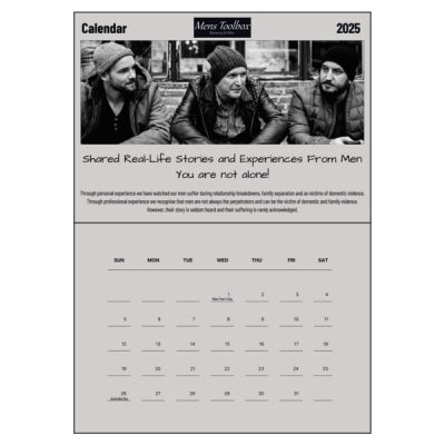 Men's Toolbox Calendar - FREE. Only pay for Postage Thumbnail